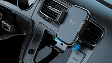Lade das Bild in den Galerie-Viewer, Auto Handyhalterung mit Qi Ladefunktion 15W Kabelloses Schnellladegerät Automatischer Schließ-/Öffnungsfunktion