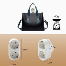 Lade das Bild in den Galerie-Viewer, Mehrfachsteckdose, 3 Stück Steckdose Erweiterungen 2-in-1 Steckdosenadapter AC 250V/16A, 3680W Max