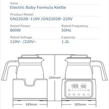Lade das Bild in den Galerie-Viewer, Burabi Wasserkocher mit präziser Temperaturregelung Babymilch-Sofortwärmer/ Baby Formula Kettle Milk Instant Warmer