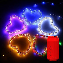 Lade das Bild in den Galerie-Viewer, Weihnachtslichter Weihnachtsdeko Dekoleuchten mit neuartiger Energie, Salzwasserbetriebene LED-Lichterkette ohne Batterien