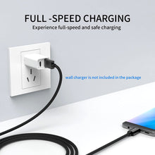 Lade das Bild in den Galerie-Viewer, USB C Typ C Ladekabel Datenkabel 3 Stück [0.5M+1M+3M] für Samsung Huawei OnePlus XiaoMi Google Pixel usw.
