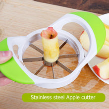 Lade das Bild in den Galerie-Viewer, Apfel Birne Easy Cut Edelstahl Slicer / Apple Pear Easy Cut Stainless Steel Slicer

