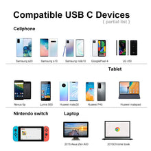 Lade das Bild in den Galerie-Viewer, 3 Stück USB C Typ C Ladekabel [0.5M+1M+3M], haltbares Nylon geflochtenes Datenkabel für Samsung Huawei usw.
